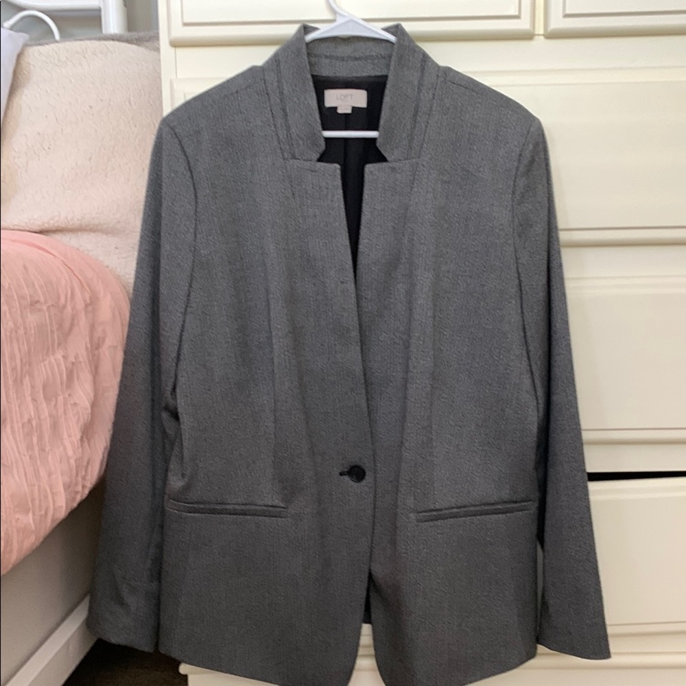 Loft Gray Blazer